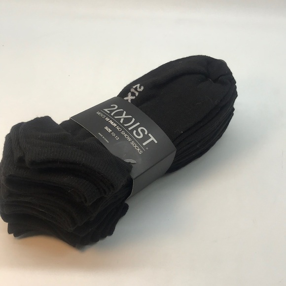 2(X)IST MENŚ 10 PAIR NO SHOW SOCKS - Picture 7 of 16